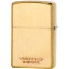 Zippo Woodchuck Lighter Birch Brushed Brass