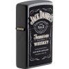 Zippo Jack Daniels Old No 7 Black Matte Lighter