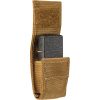 Zippo Black Crackle Lighter with Tan MOLLE Pouch