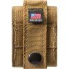 Zippo Black Crackle Lighter with Tan MOLLE Pouch