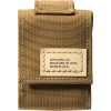 Zippo Black Crackle Lighter with Tan MOLLE Pouch