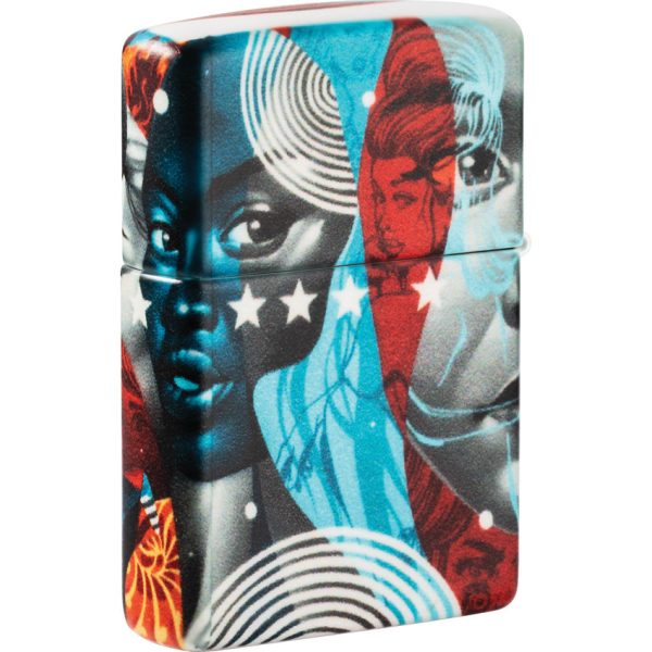 Zippo Eaton Lighter 1.44" x 2.25" 540 Color Process