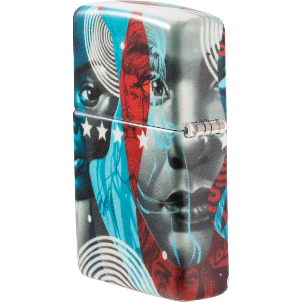 Zippo Eaton Lighter 1.44" x 2.25" 540 Color Process