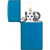 Zippo Slim High Polish Blue Lighter