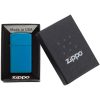Zippo Slim High Polish Blue Lighter