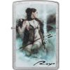 Zippo Luis Royo Street Chrome Lighter