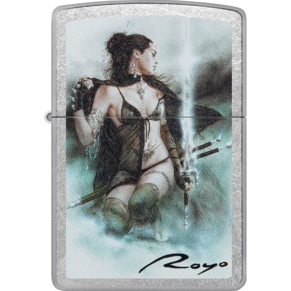 Zippo Luis Royo Street Chrome Lighter
