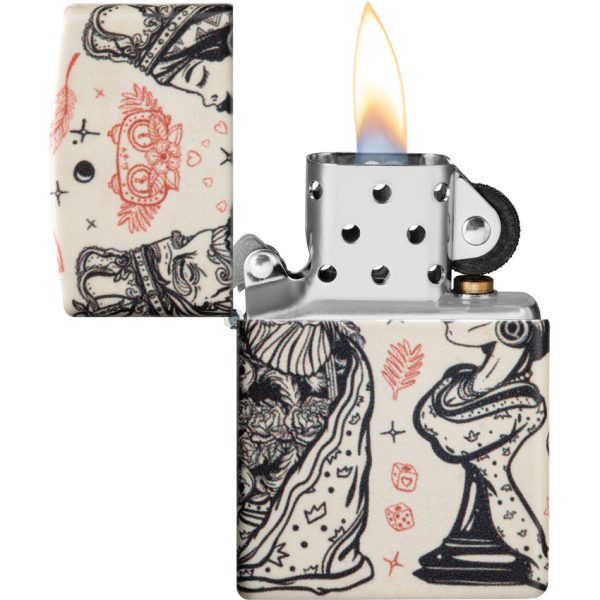 Zippo Checkmate Lighter with 540 Color Process