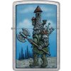 Zippo Castle Troll Street Chrome Lighter