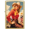Zippo Rancher Design Street Brass Lighter