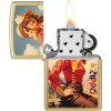 Zippo Rancher Design Street Brass Lighter