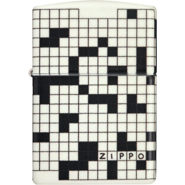 Zippo Crossword Lighter Glow in the Dark