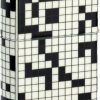 Zippo Crossword Lighter Glow in the Dark