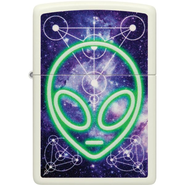 Zippo Glowing Alien Glow in the Dark Lighter