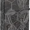 Zippo Mushroom Skulls Lighter High Polish Black Ice