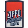 Zippo Navy Matte Windproof Lighter