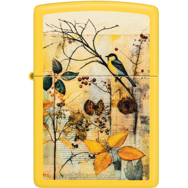 Zippo Scrapbook Bird Sunflower Lighter