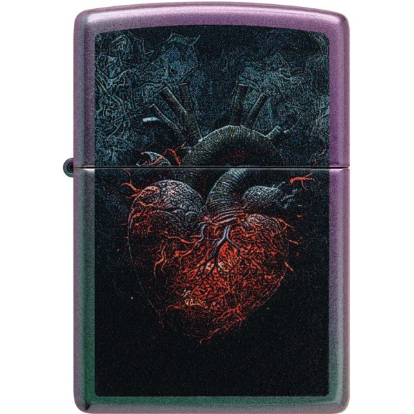 Zippo Dark Heart Iridescent Lighter