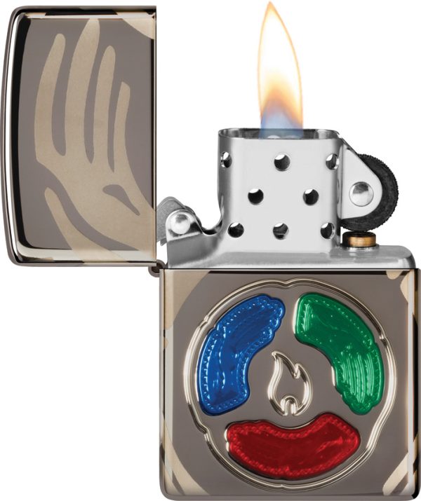 Zippo Collectible of the Year 2025 Armor Black Ice Lighter