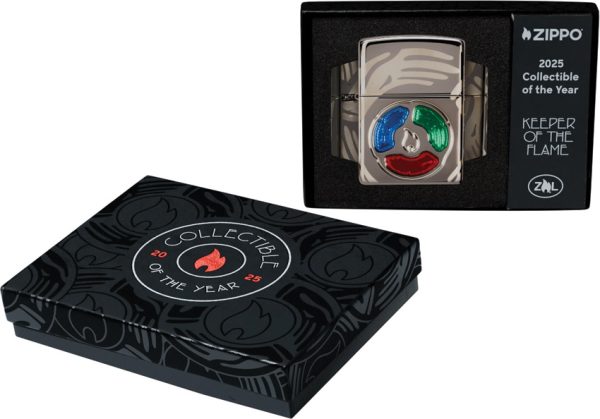 Zippo Collectible of the Year 2025 Armor Black Ice Lighter