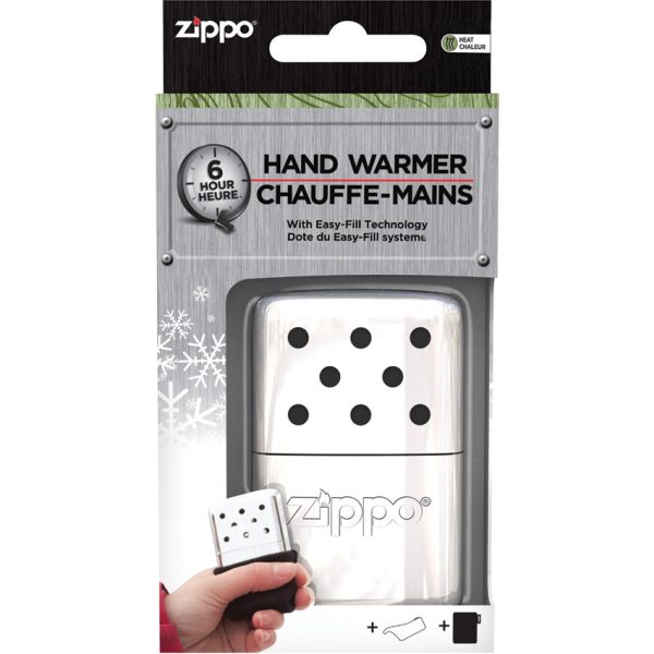 Zippo 6 Hour Hand Warmer Brushed Chrome