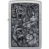 Zippo Jungle Design Street Chrome Lighter