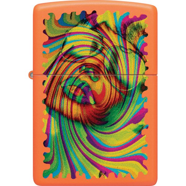 Zippo Sunglass Woman Design Orange Lighter