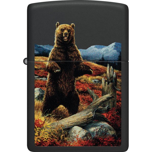 Zippo Linda Picken Lighter Black Matte