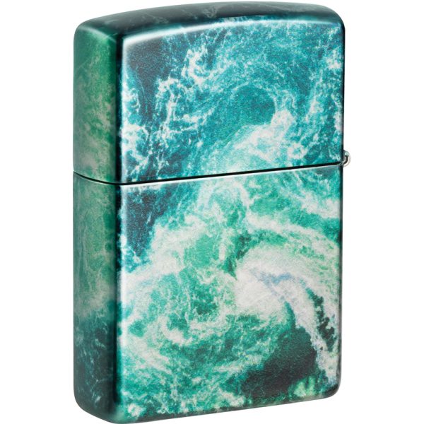 Zippo Rogue Wave Design Lighter 540 Color Wrap