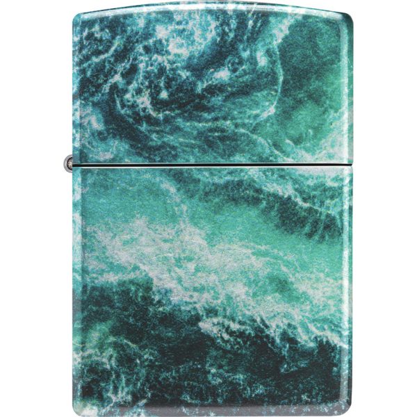 Zippo Rogue Wave Design Lighter 540 Color Wrap