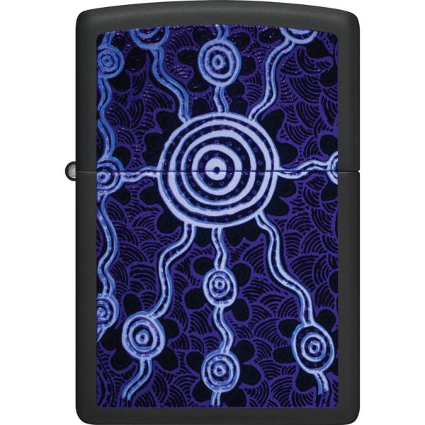 Zippo John Smith Gumbula Design Black Matte Lighter