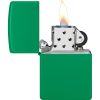 Zippo Grass Green Matte Lighter - Boxed