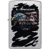 ZO53483_add_01 Zippo Buck Wear Eagle Design Street Chrome Lighter