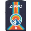 Zippo Outdoor Logo Lighter Navy Matte