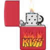 Zippo KISS Red Matte Lighter