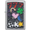 Zippo All Luck Street Chrome Lighter