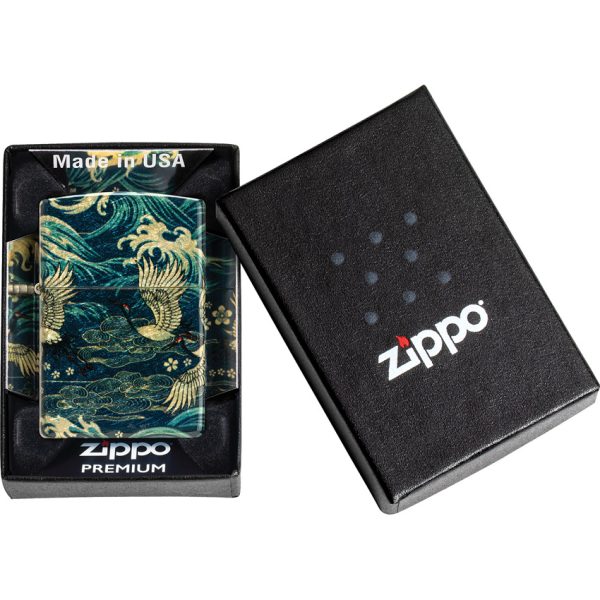 Zippo Asian Bird Lighter 540 Color Process