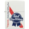 Zippo Pabst Blue Ribbon White Matte Lighter