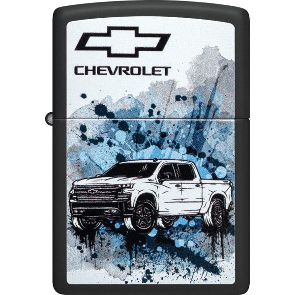 Zippo Chevrolet Truck Black Matte Lighter
