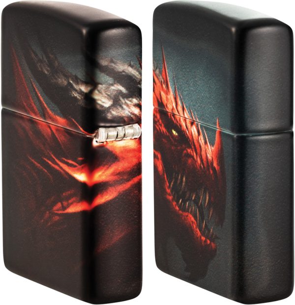 Zippo Red Dragon Lighter 540 Color Process