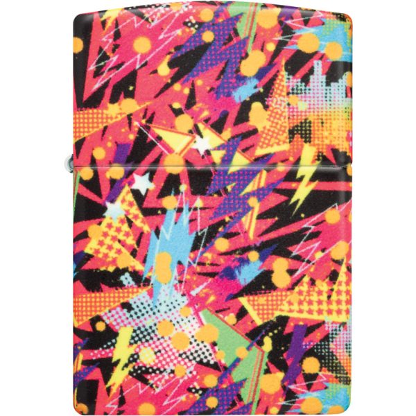 Print Zippo Retro Design Glow in the Dark Lighter