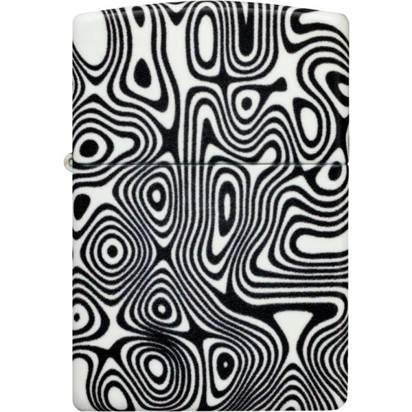 Zippo Glowing Swirls Lighter, Glow in the Dark