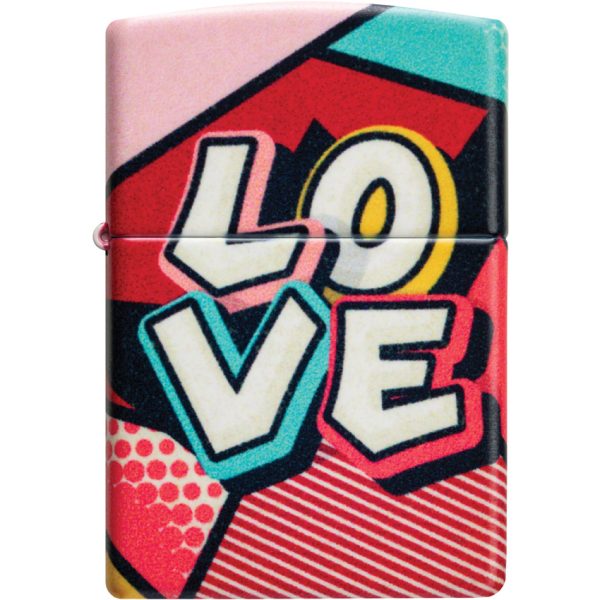 Zippo Love Design Lighter 540 Color Process