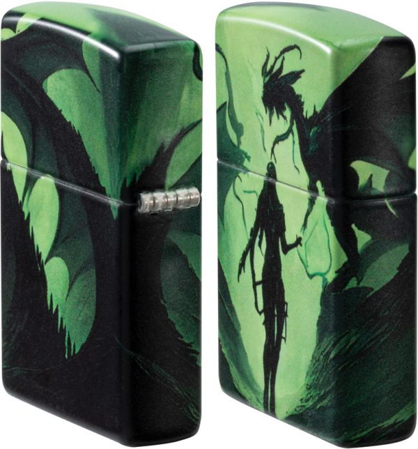 Zippo Glowing Dragon Glow in the Dark Lighter