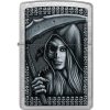 ZO58239_add_01 Zippo Grim Beauty Street Chrome Lighter