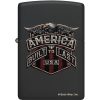 Zippo Buck Wear America Lighter Black Matte