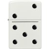 Zippo Domino White Matte Lighter