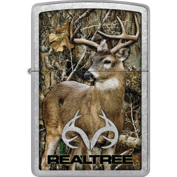 Zippo Realtree Edge Street Chrome Lighter