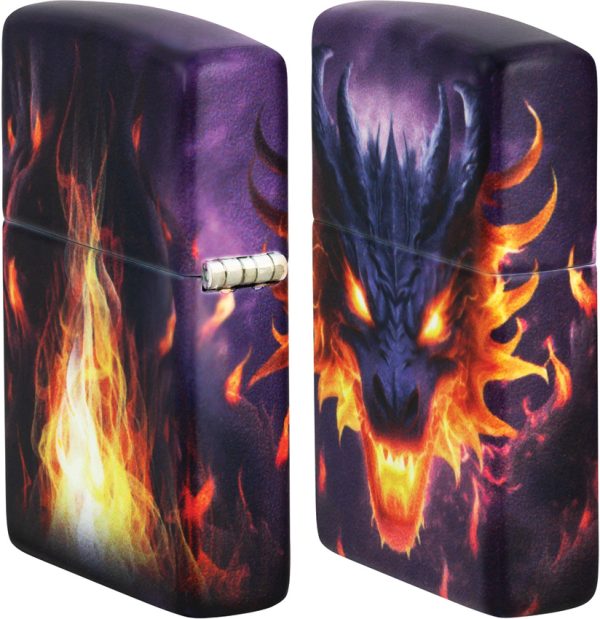Zippo Glowing Dragon Lighter Glow in the Dark