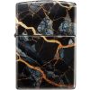 Zippo Fusion Marble Tumbled Chrome Lighter